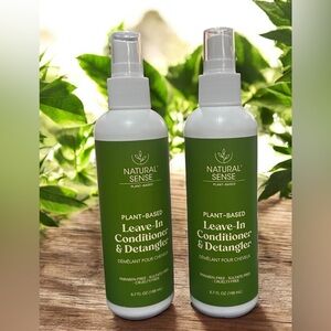 Natural Sense Leave-In Conditioner & Detangler Set of 2 - 6.7fl oz.
